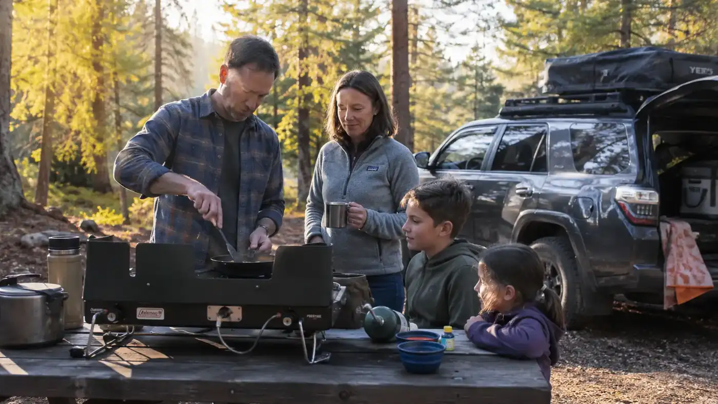 10 Reasons a Propane Camp Stove Beats Cooking Over a Fire