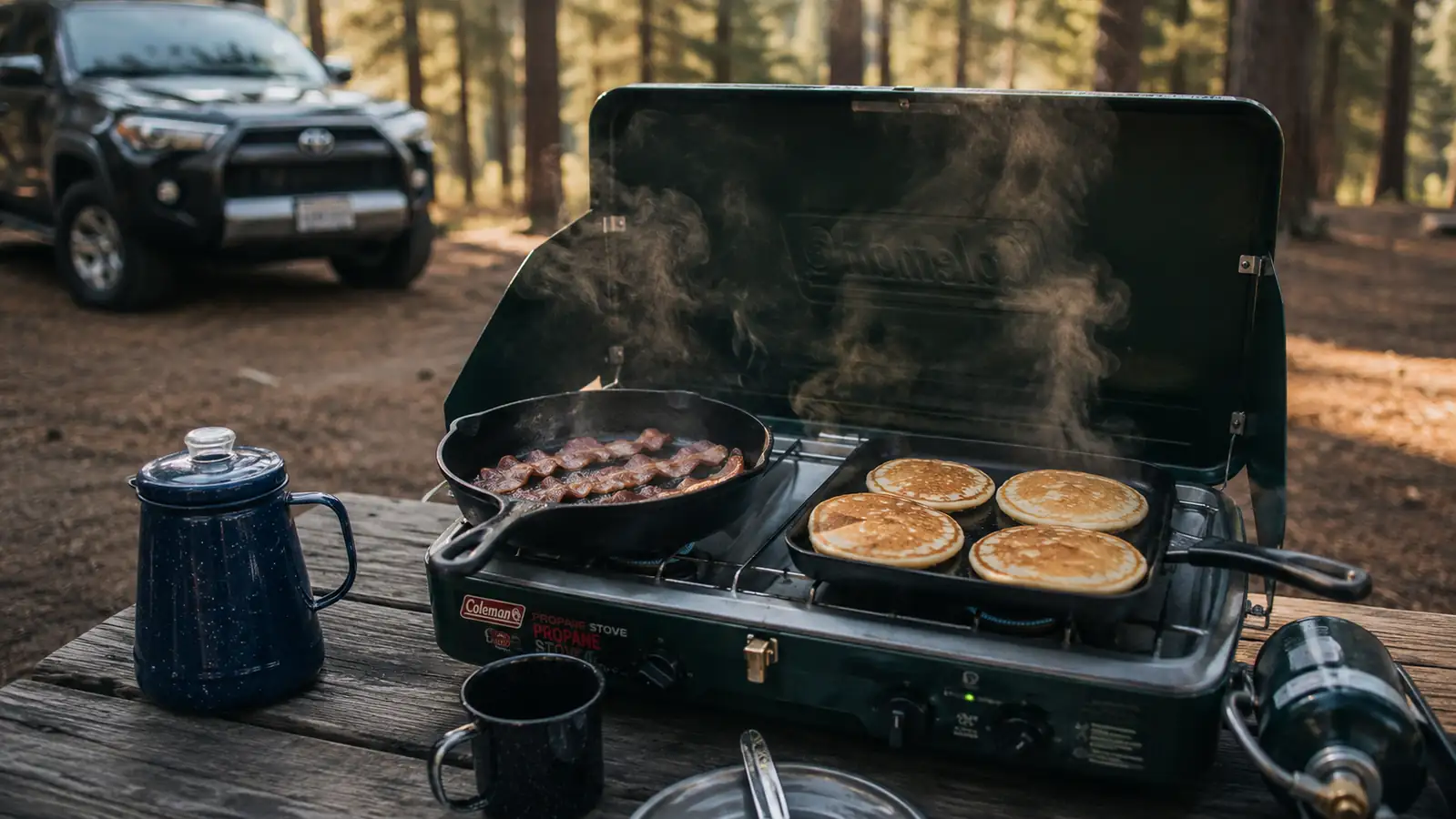 How to Cook a Fast Camp Stove Breakfast Before the Kids Lose Patience
