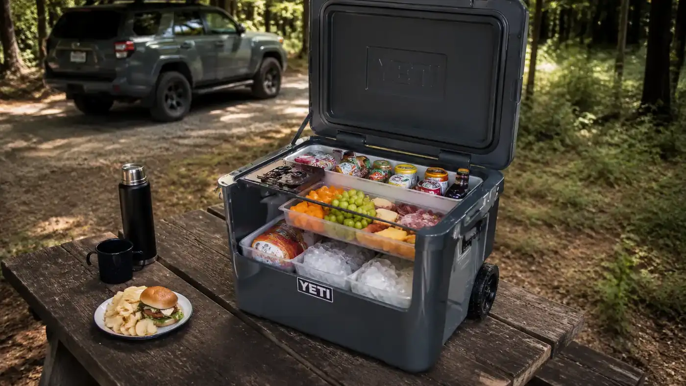How to Pack a Rolling Cooler for a Weekend Campout With Kids