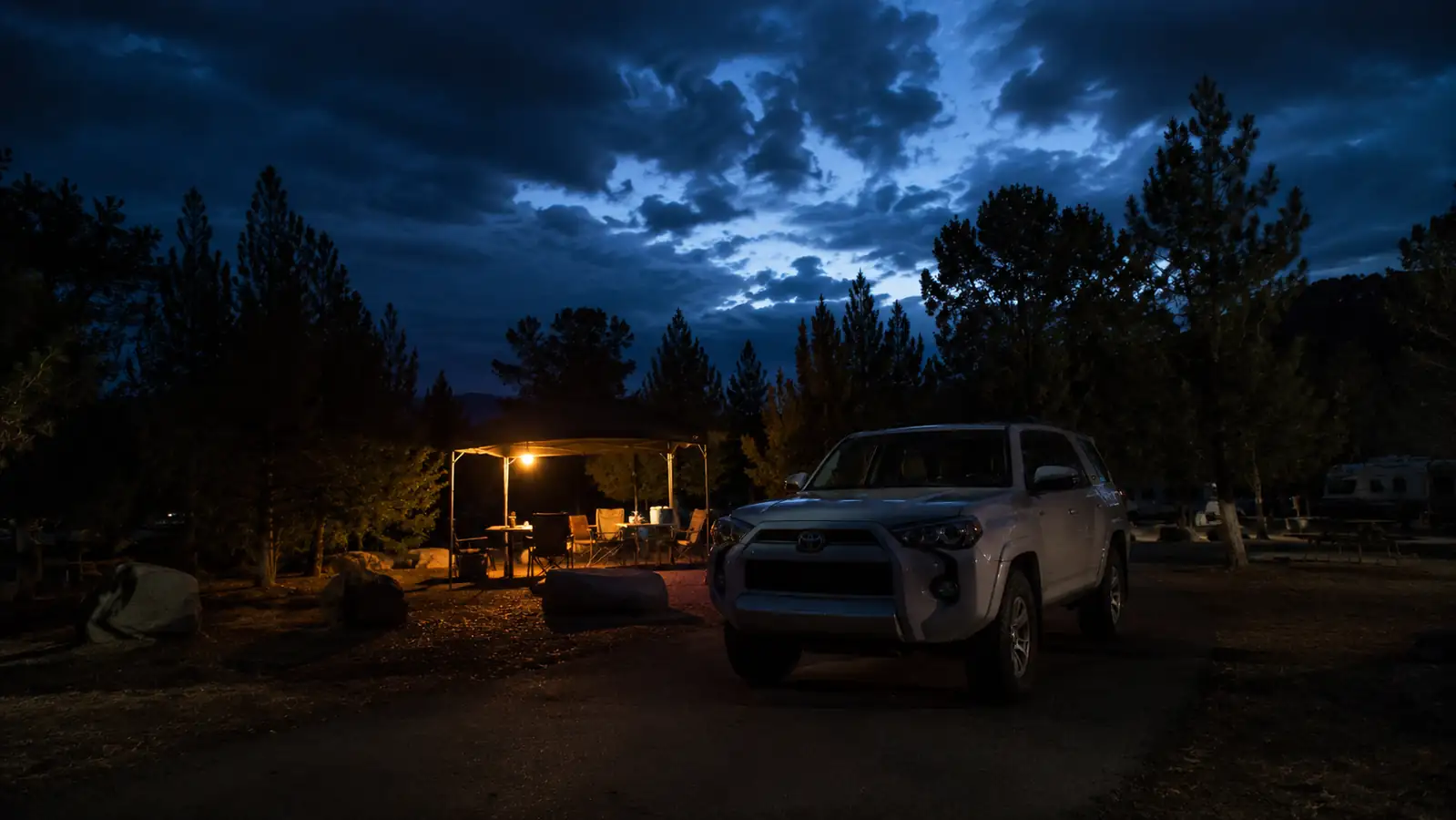 The Night the Campground Lost Power and Our Site Didn't